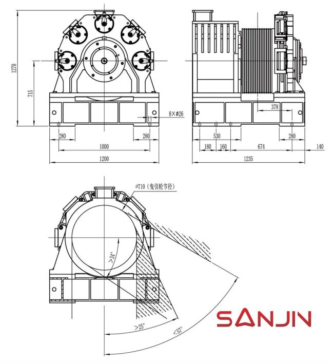 MONADRIVE Traction Machine MDD710